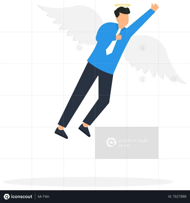 Angel investor  Illustration