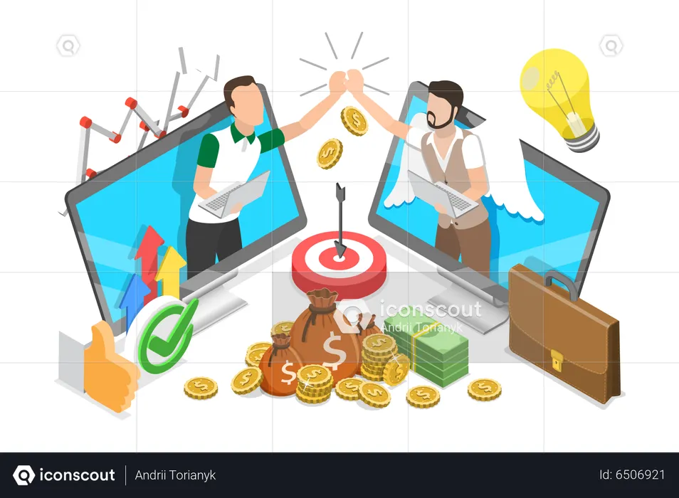 Angel Investor  Illustration