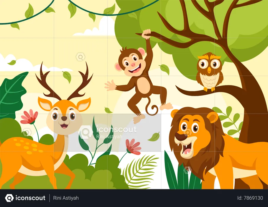 Animal Conservation Day  Illustration