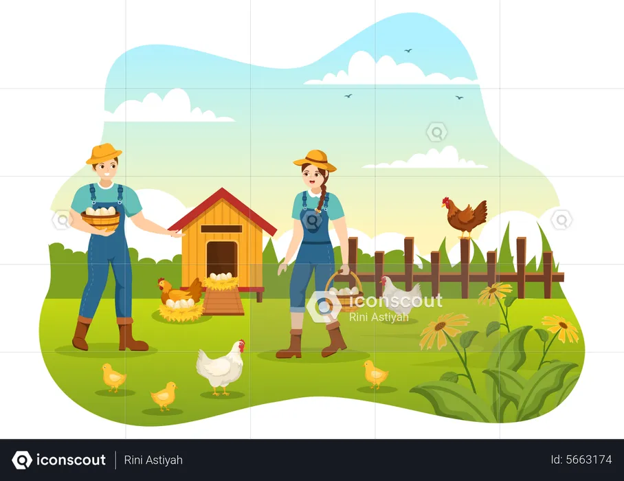 Animal Husbandry  Illustration