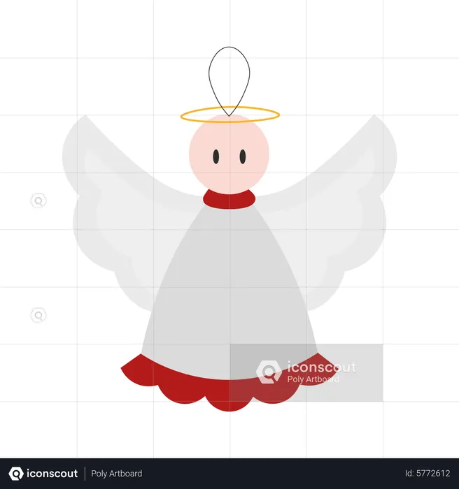 Anjo de natal  Ilustração