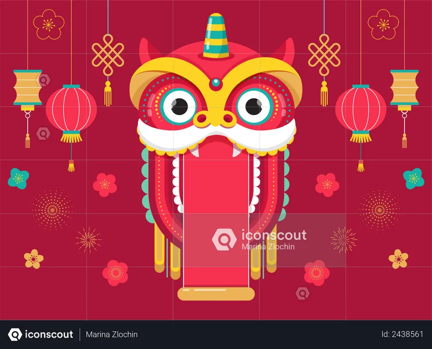 Año Nuevo Chino  Ilustración