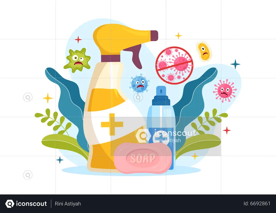 Antibacterial  Illustration