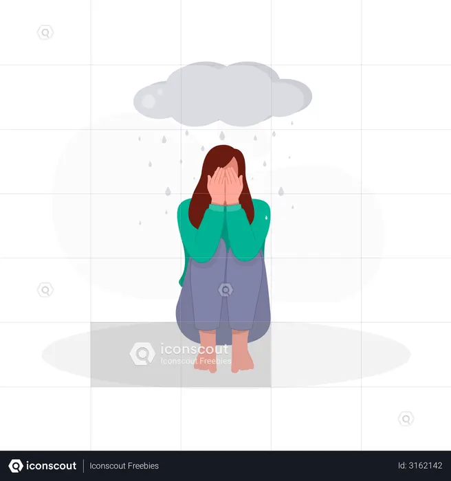 Anxiety disorder  Illustration