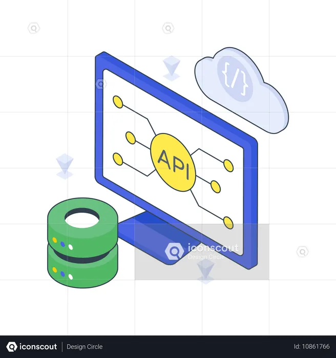 API-Code  Illustration