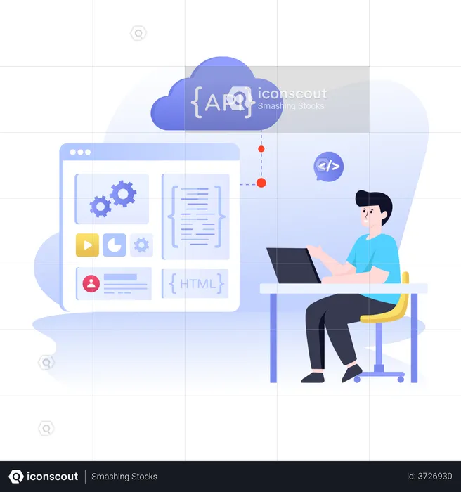 API Development  Illustration