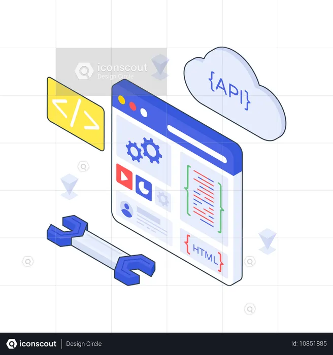 Développement d'API  Illustration