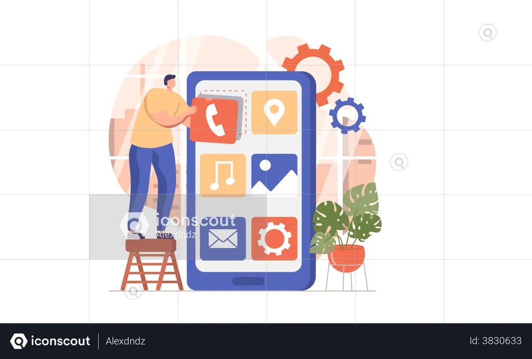 App Design  Illustration