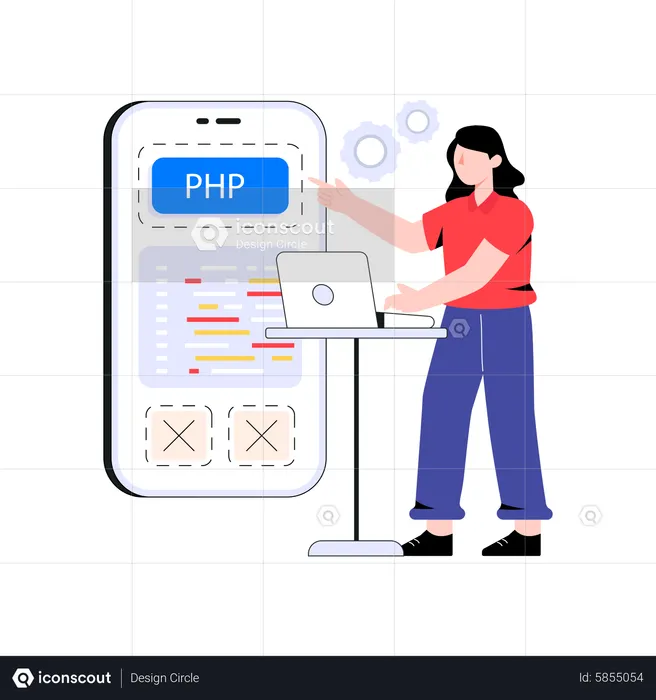 App Developer  Illustration