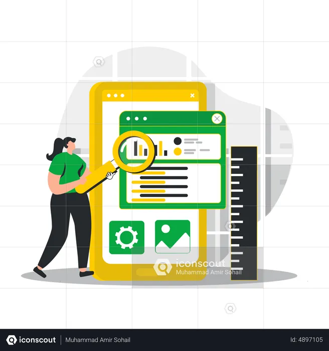 Mobile Application Development  Illustration