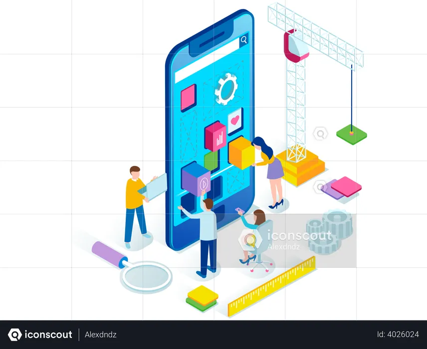 App Development  Illustration