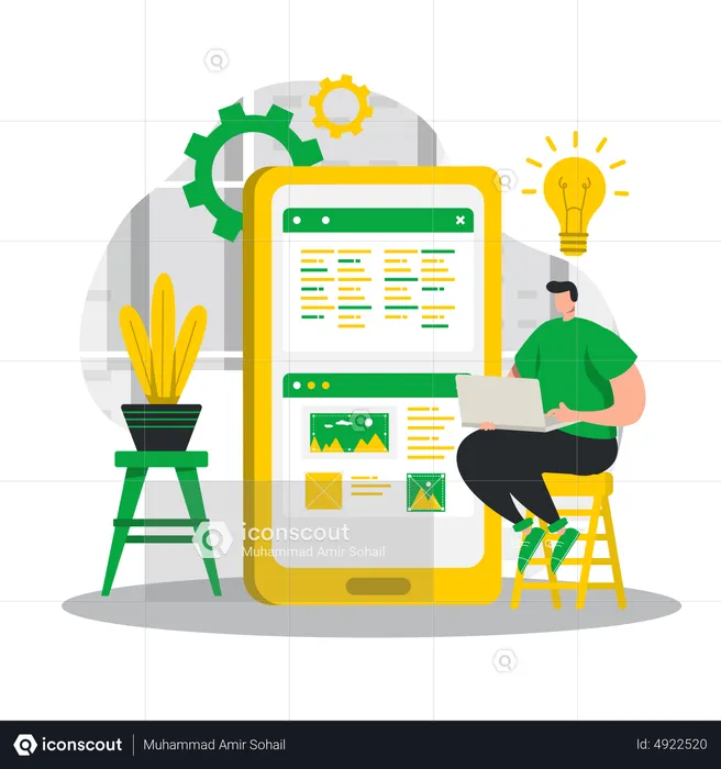 App Development  Illustration