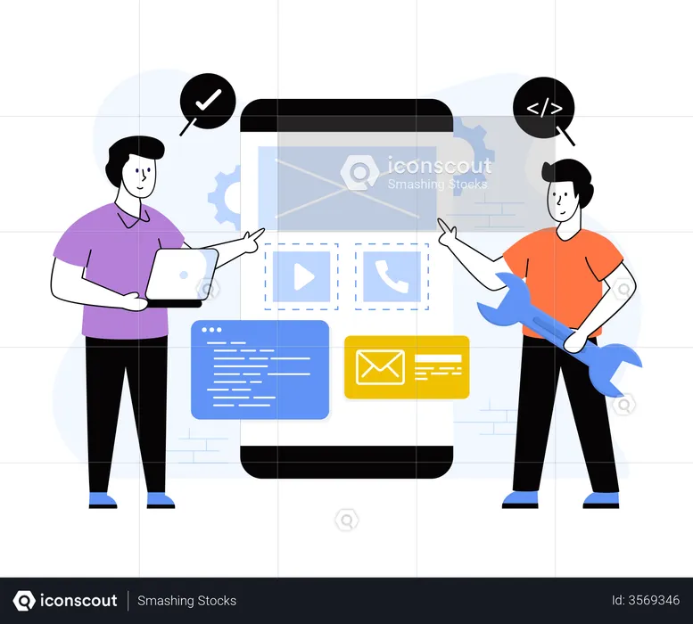 App Development  Illustration