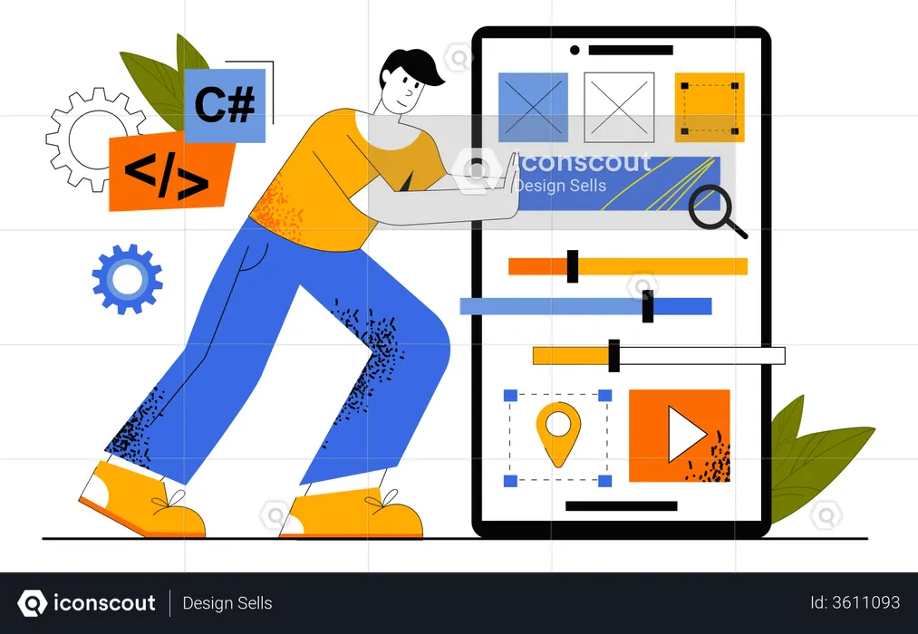 App Development  Illustration