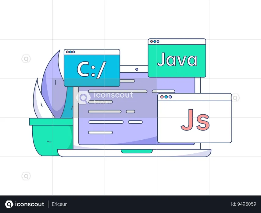 Application development  Illustration