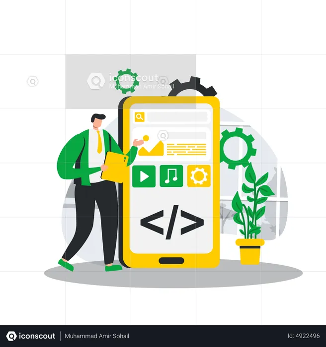 Application Development  Illustration