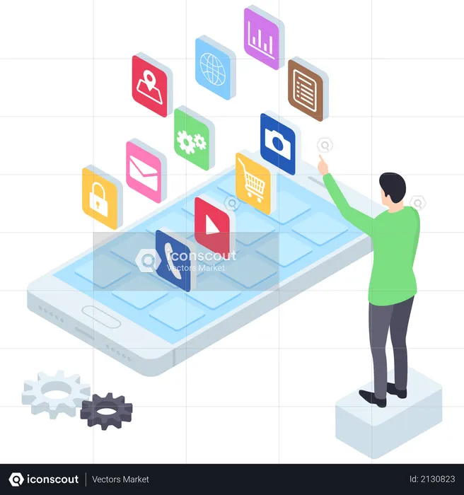 Application Management  Illustration