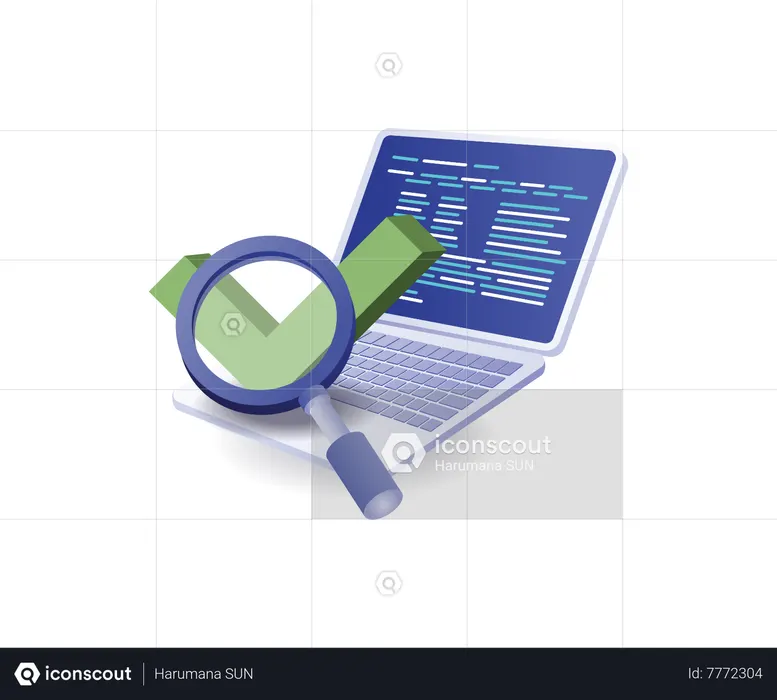 Application programming code  Illustration