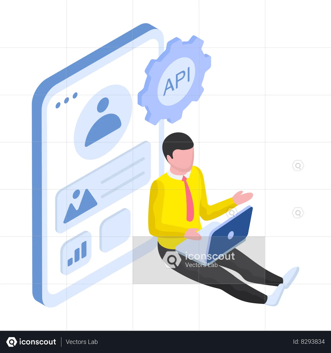 Application Programming Interface Illustration - Free Download User ...