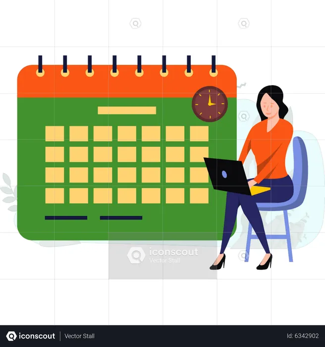 Appointment schedule  Illustration