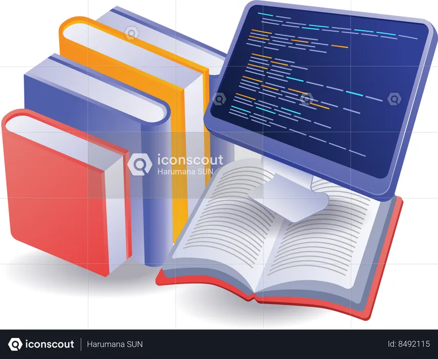 Apprendre de l’éducation en ligne  Illustration