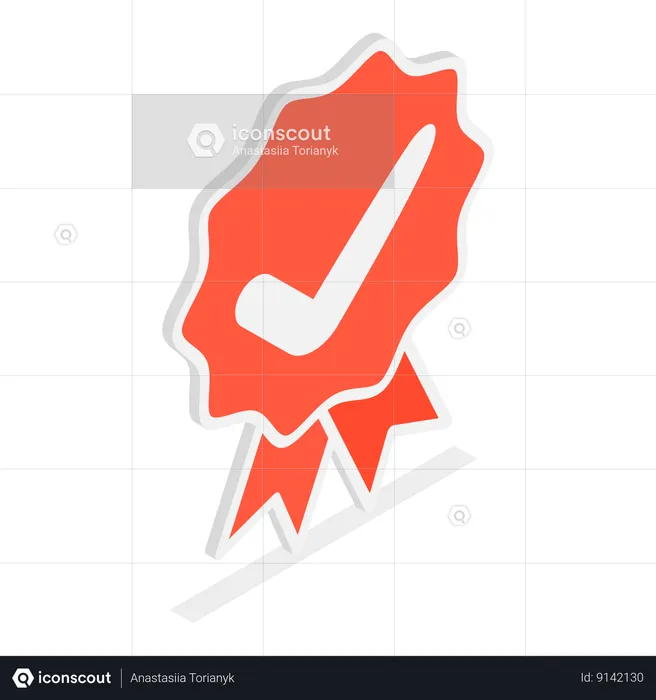 Approved Checkmarks  Illustration