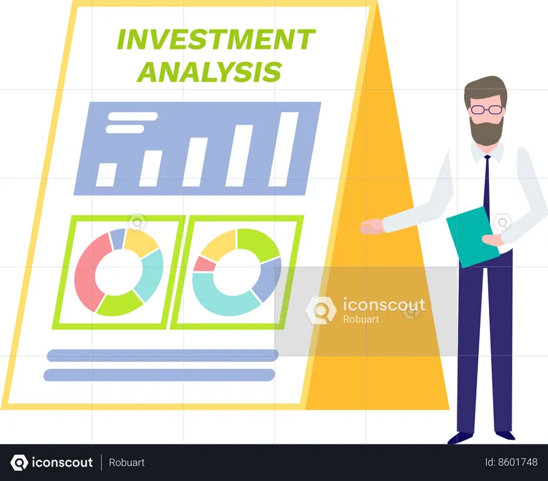 Apresentação Análise de Investimento  Ilustração