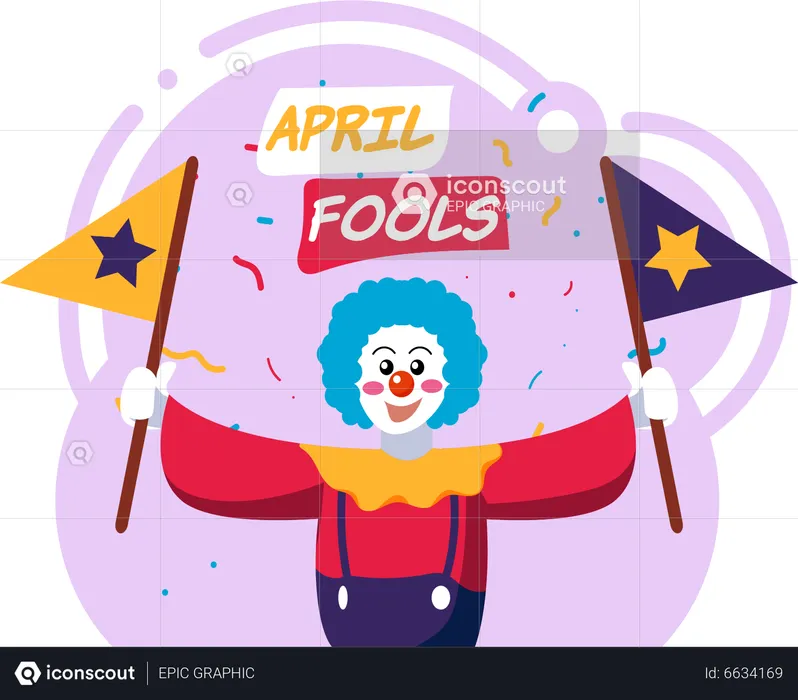 April Fool  Illustration
