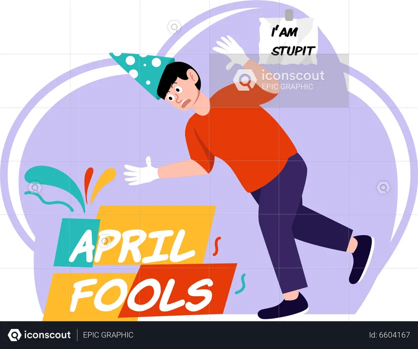 April Fool  Illustration