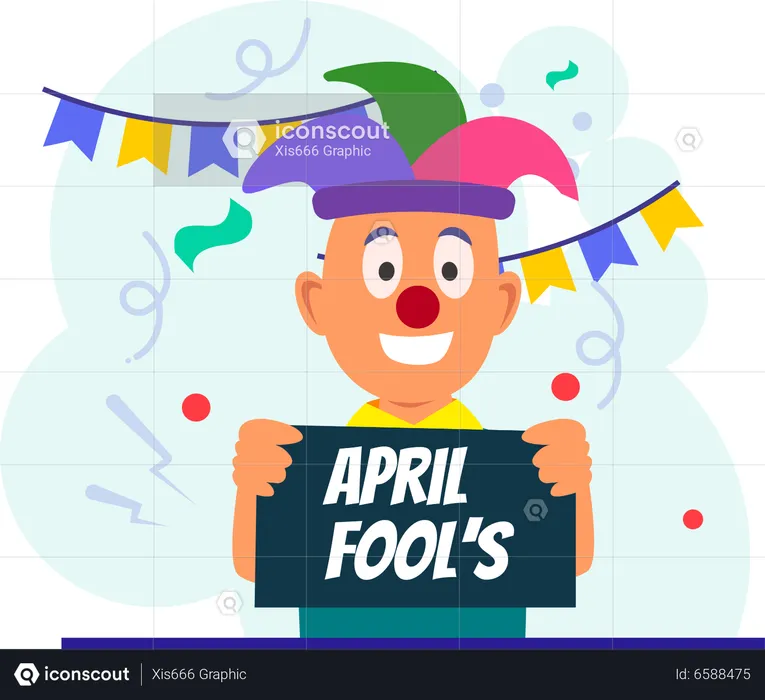 April Fools  Illustration