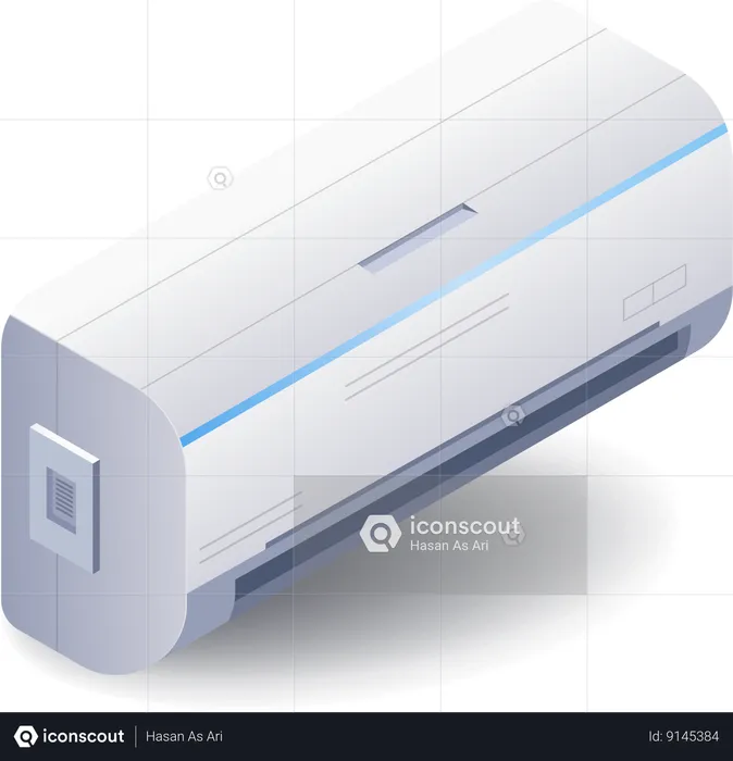 Ar condicionado  Ilustração