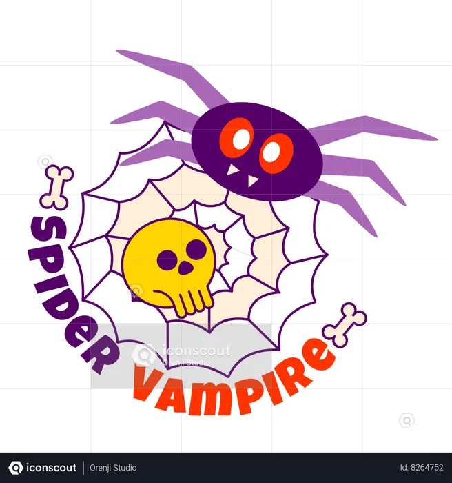 Vampiro araña  Ilustración