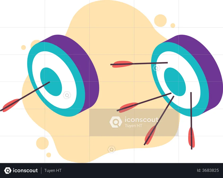 Archery Targets  Illustration