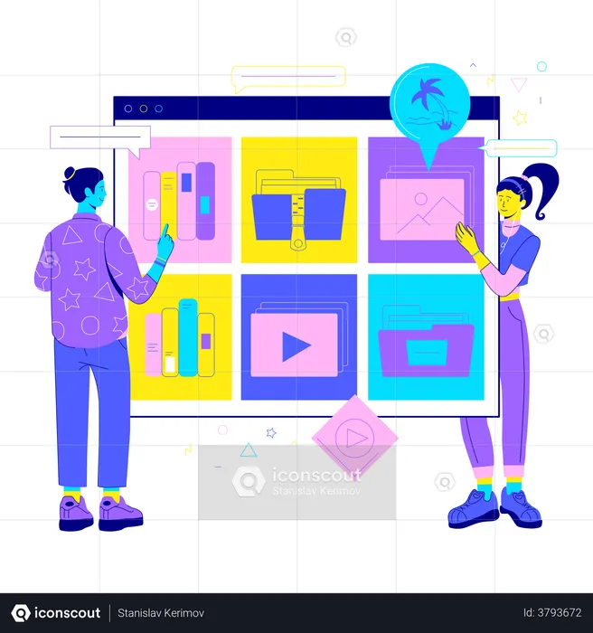 Archives Web  Illustration