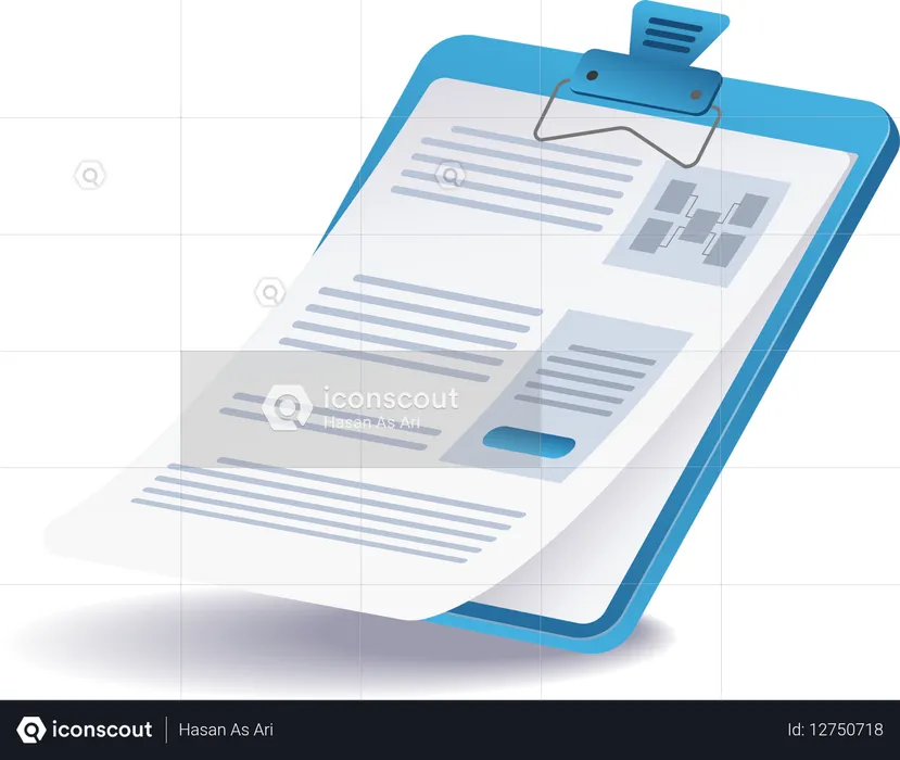 Área de transferência de dados de conceito  Ilustração