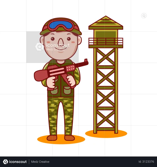 Armyman  Illustration