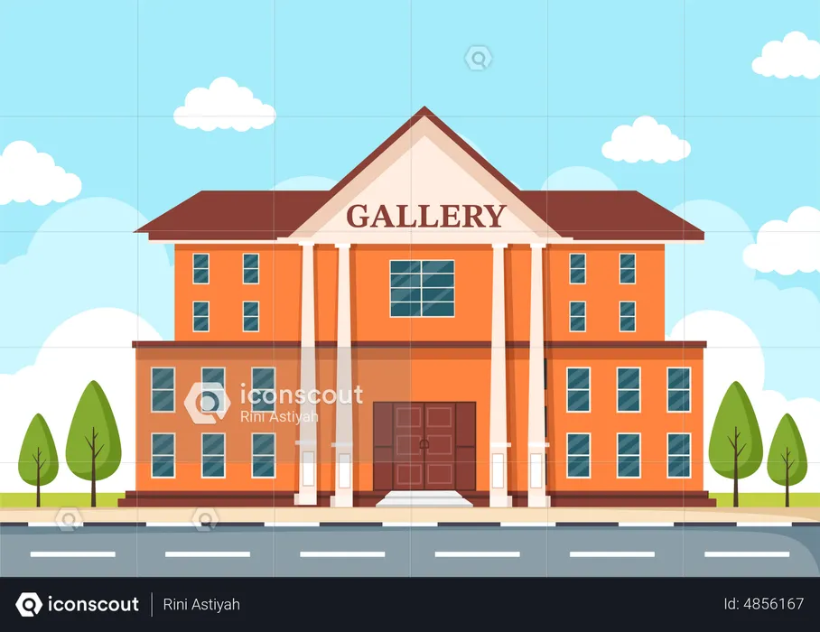 Art Gallery  Illustration