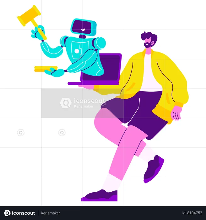 Artificial Intelligence Regulation  Illustration