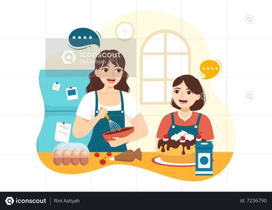 Artista culinário  Ilustração