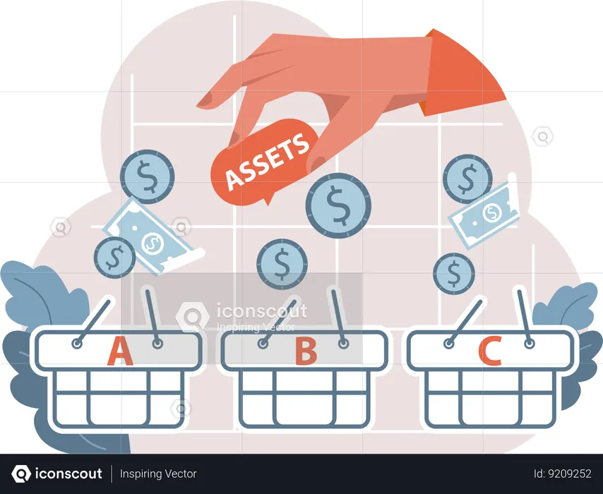 Assets management  Illustration