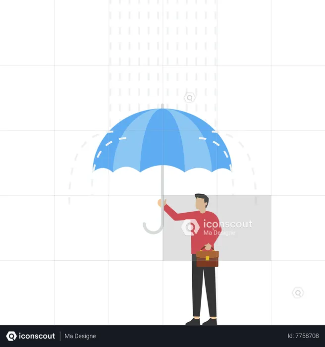 Assurance et protection des entreprises  Illustration