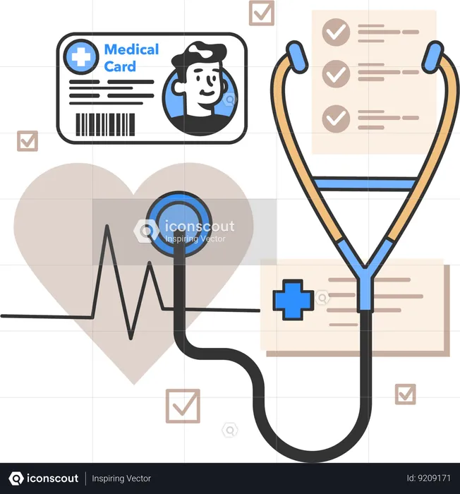 Assurance médicale  Illustration