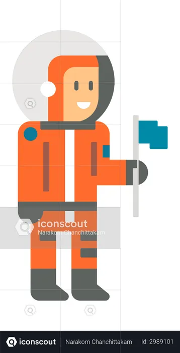 Astronaut  Illustration