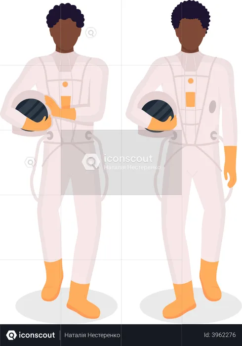 Astronauts  Illustration