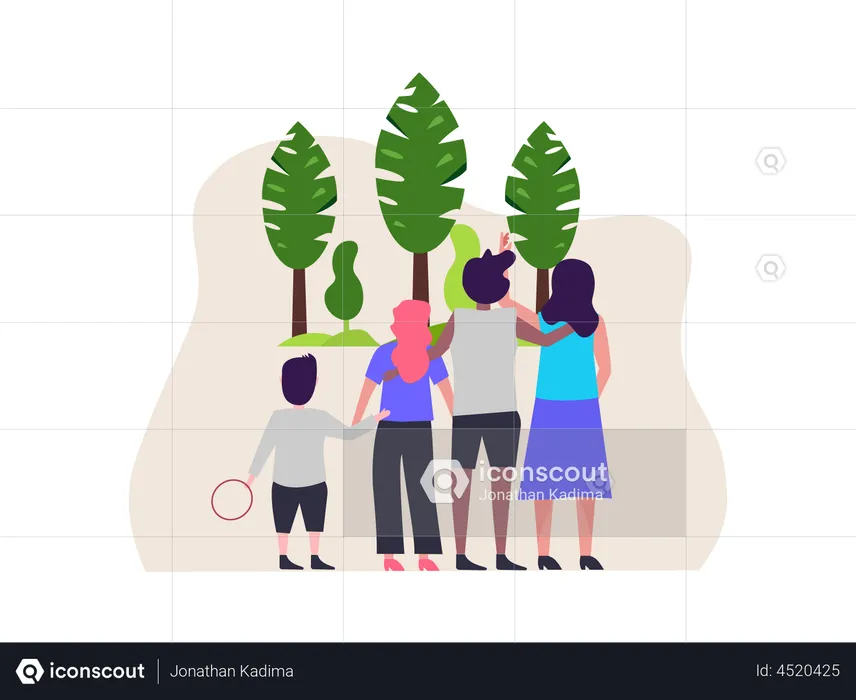 Ativista climático  Ilustração