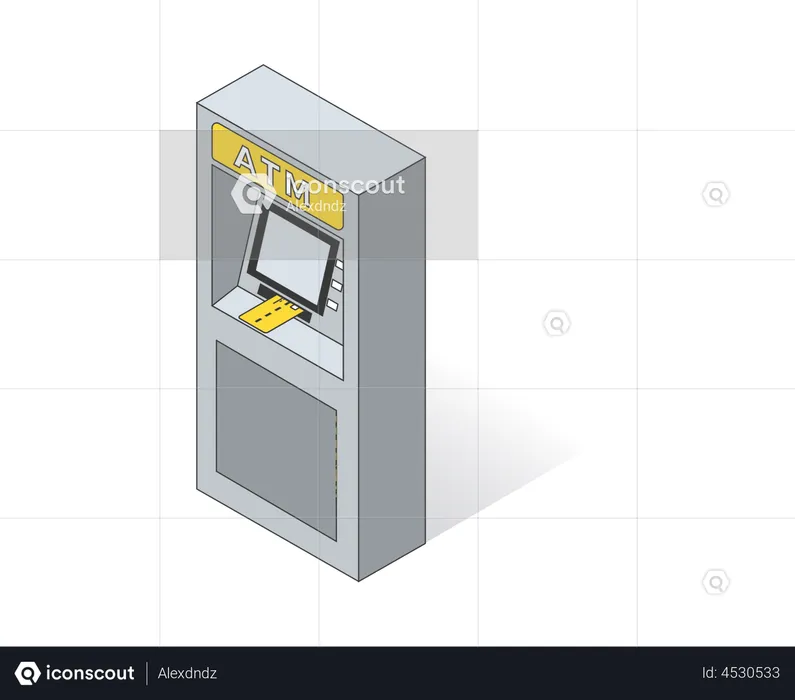 Atm Machine  Illustration