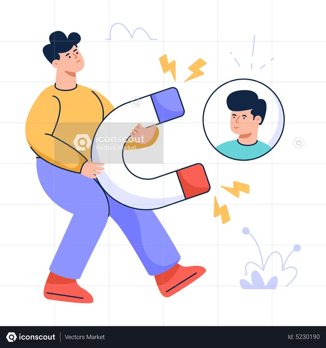 Attracting Customer  Illustration