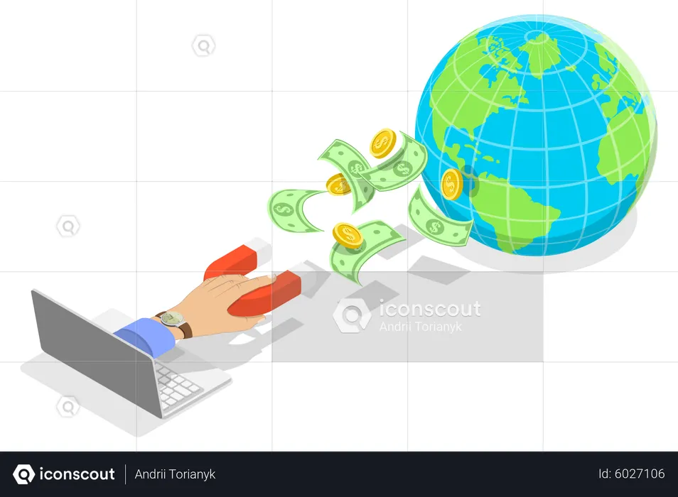 Attracting global investment  Illustration