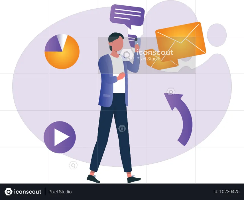 Attracting traffic  Illustration