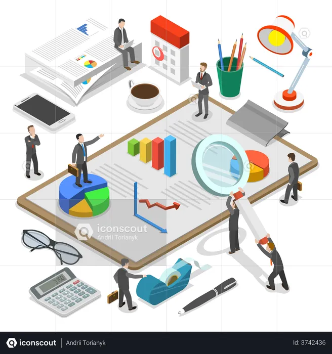 Audit financier  Illustration